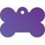 Large Bone - Purple