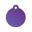 Small Circle - Purple - Click Image to Close