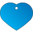 Large Heart - Blue - Click Image to Close