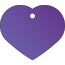 Large Heart - Purple