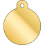 Large Circle - Gold