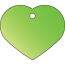 Large Heart - Green