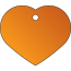 Large Heart - Orange